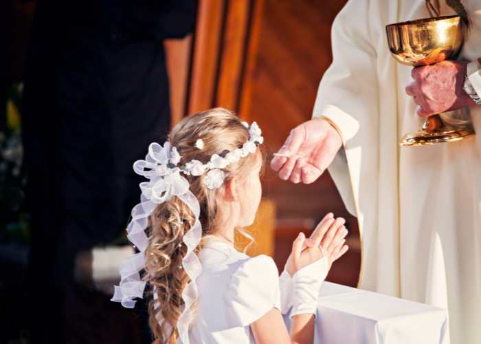 Przepiękne życzenia na Komunię