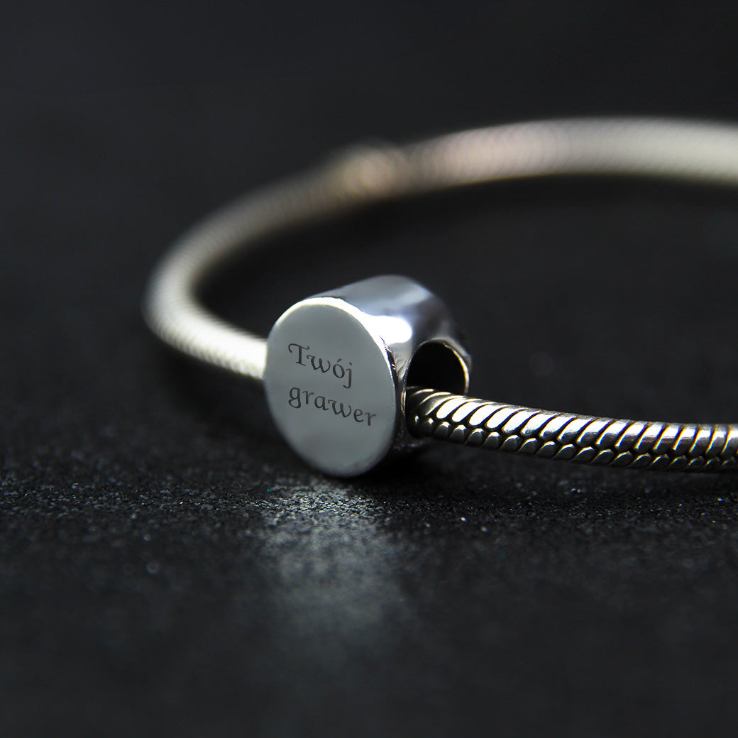 Charms okrągły z Twoim grawerem