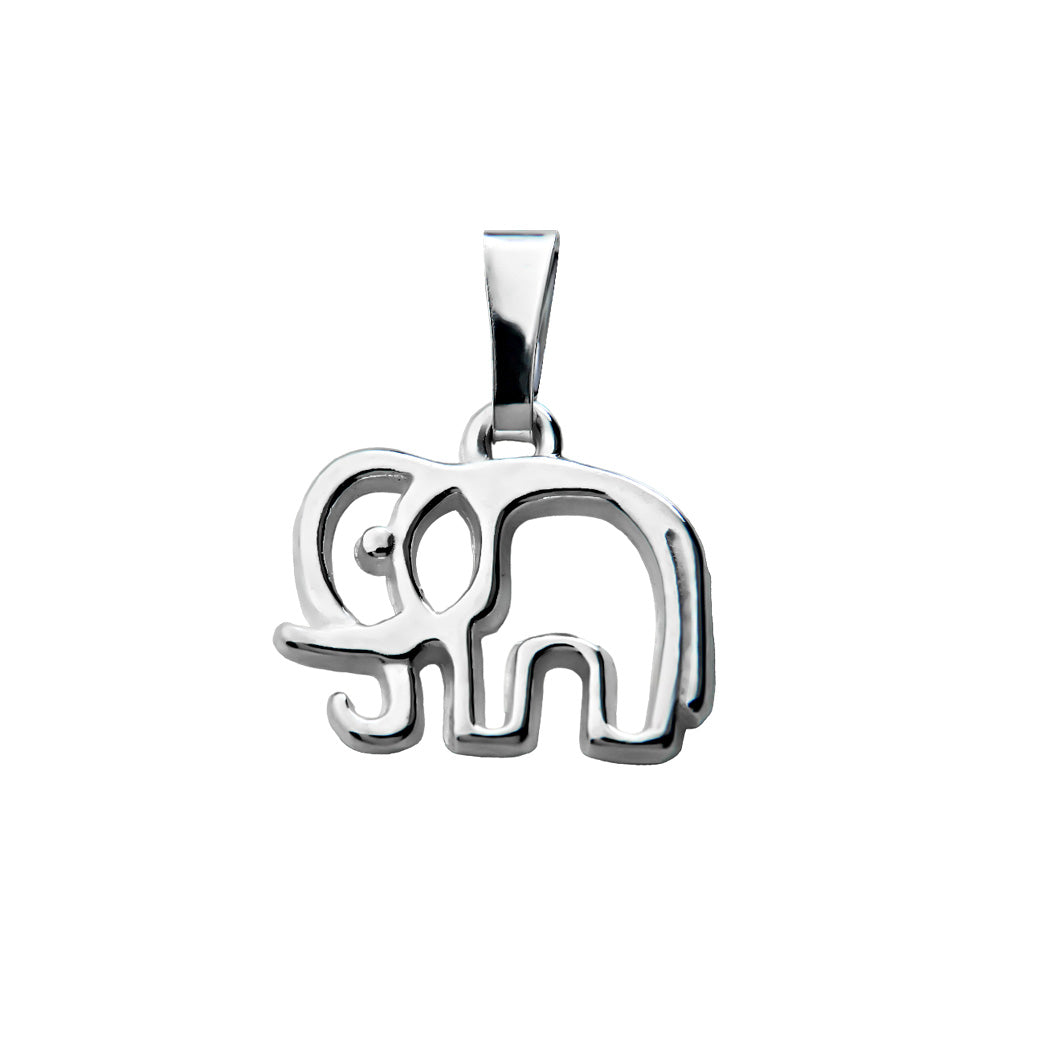 Wisiorek konturowy słonik