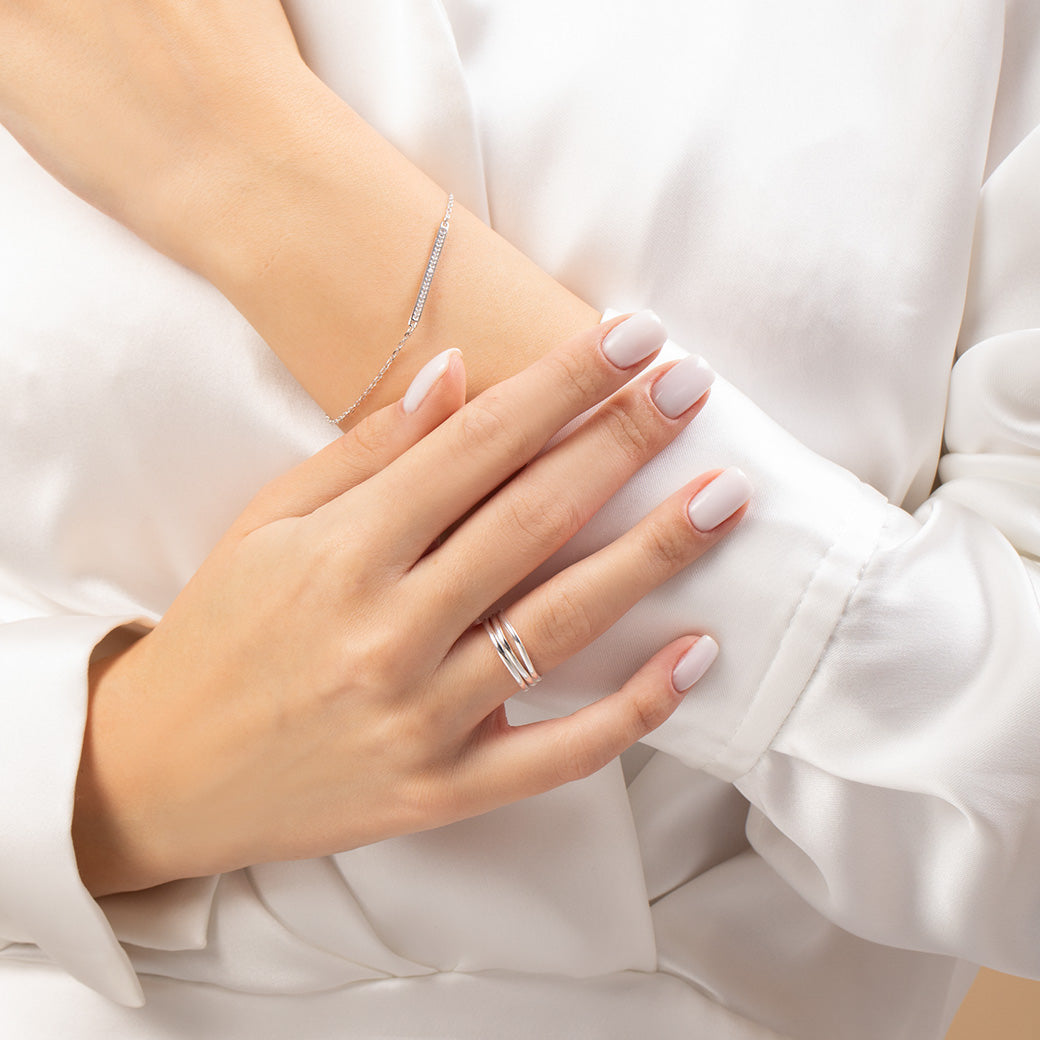 3 obrączki połączone ze sobą Zenith