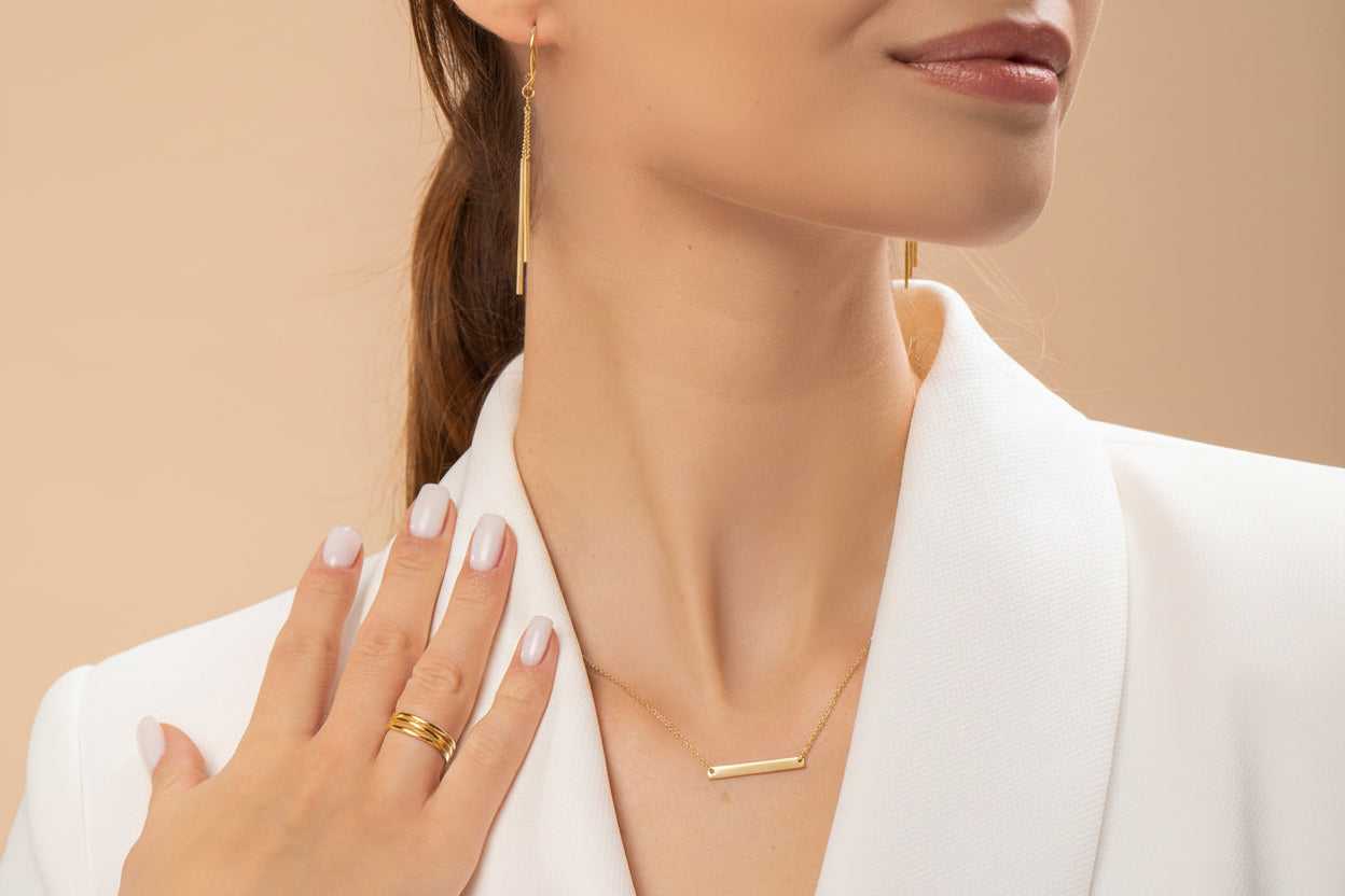 3 obrączki połączone ze sobą Zenith srebro pozłacane