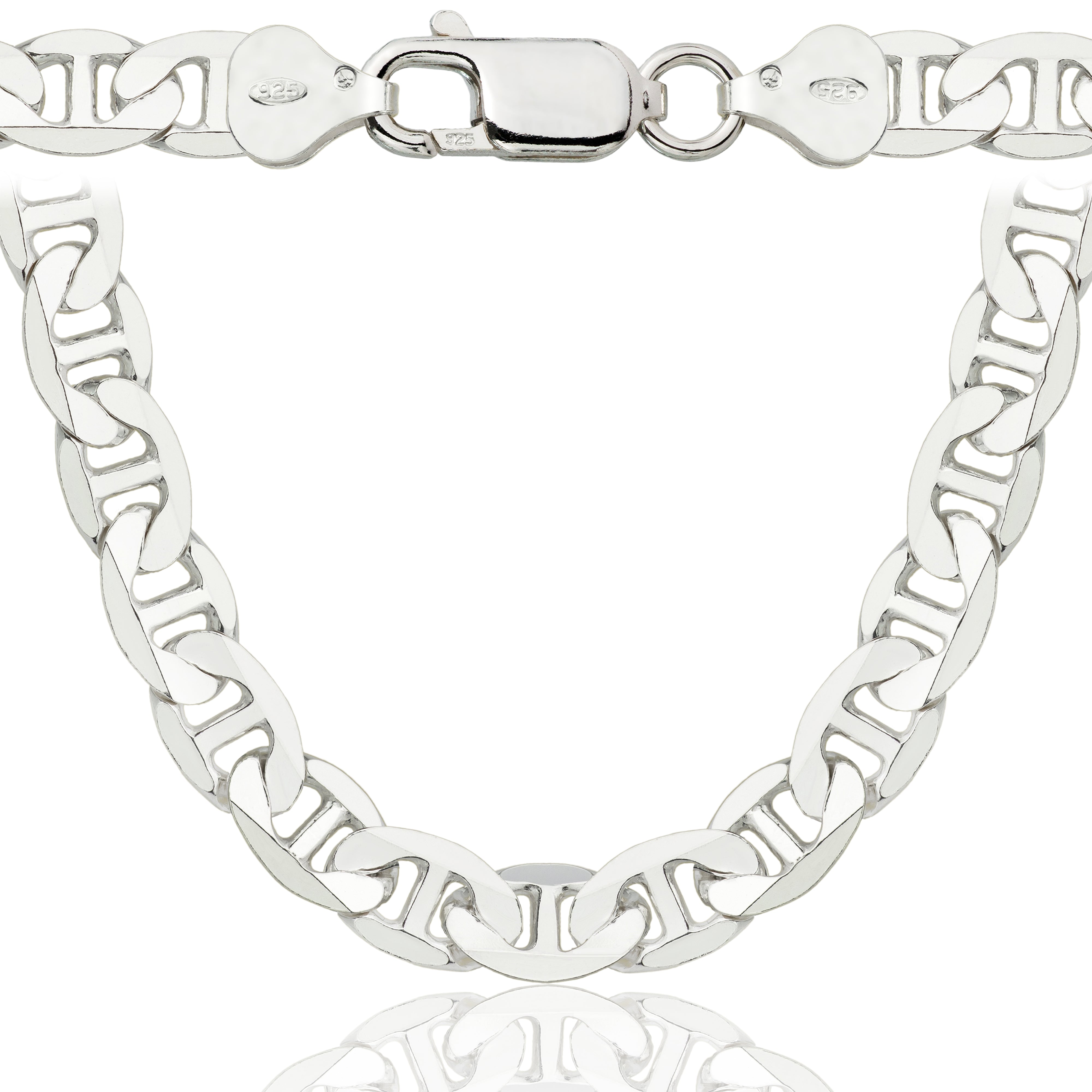 Łańcuszek srebrny gucci 10 mm pr. 925