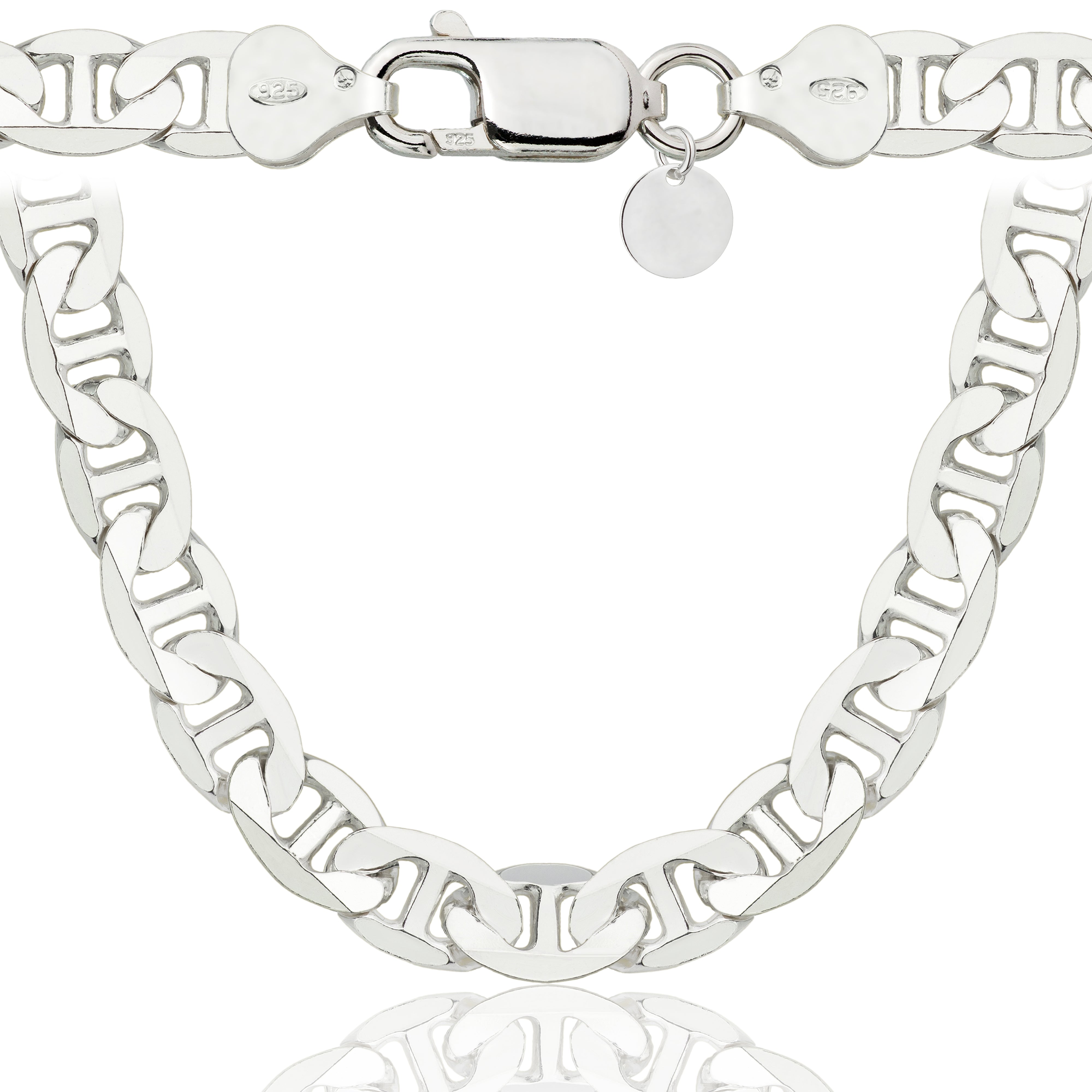 Łańcuszek srebrny gucci 10 mm pr. 925