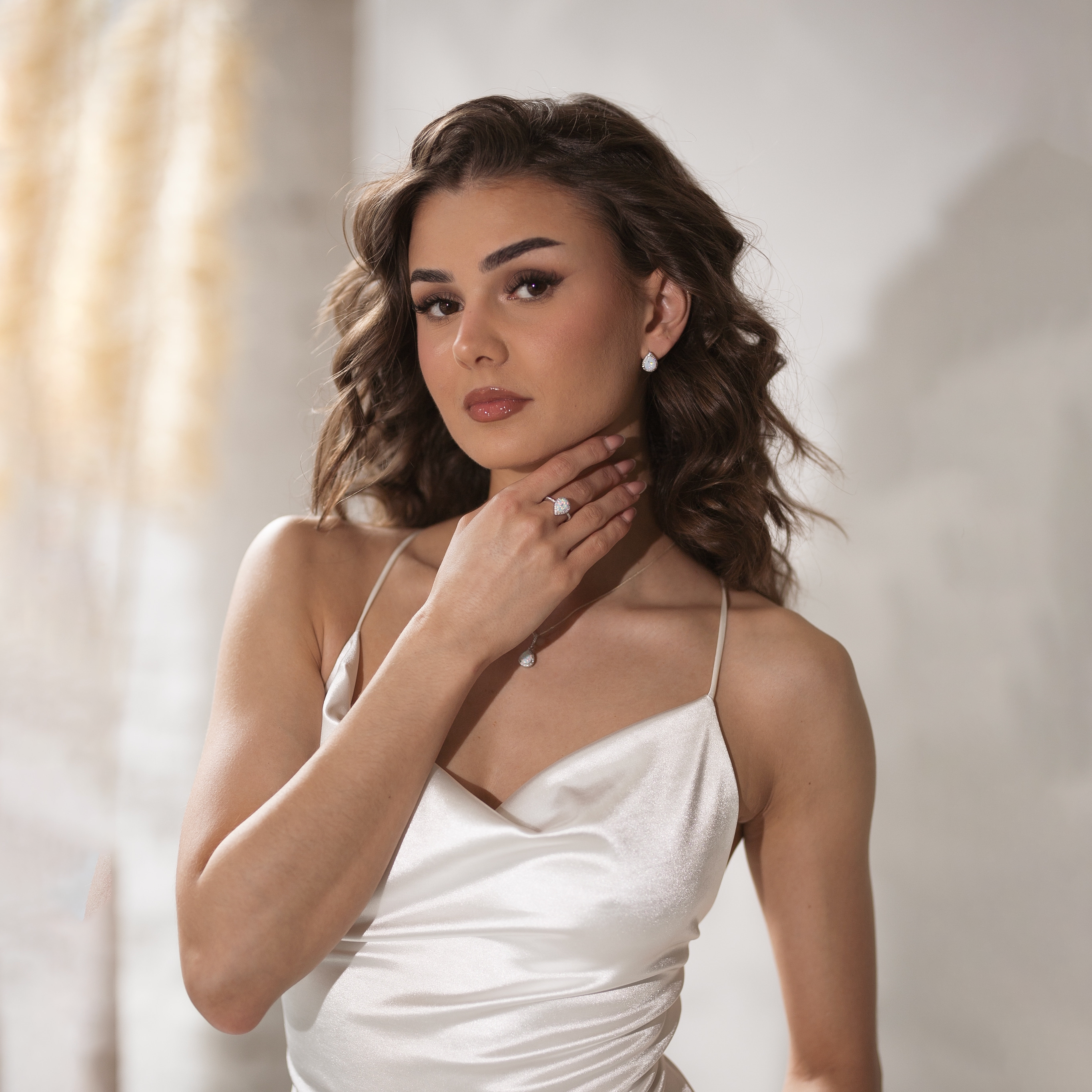 Pierścionek z opalem