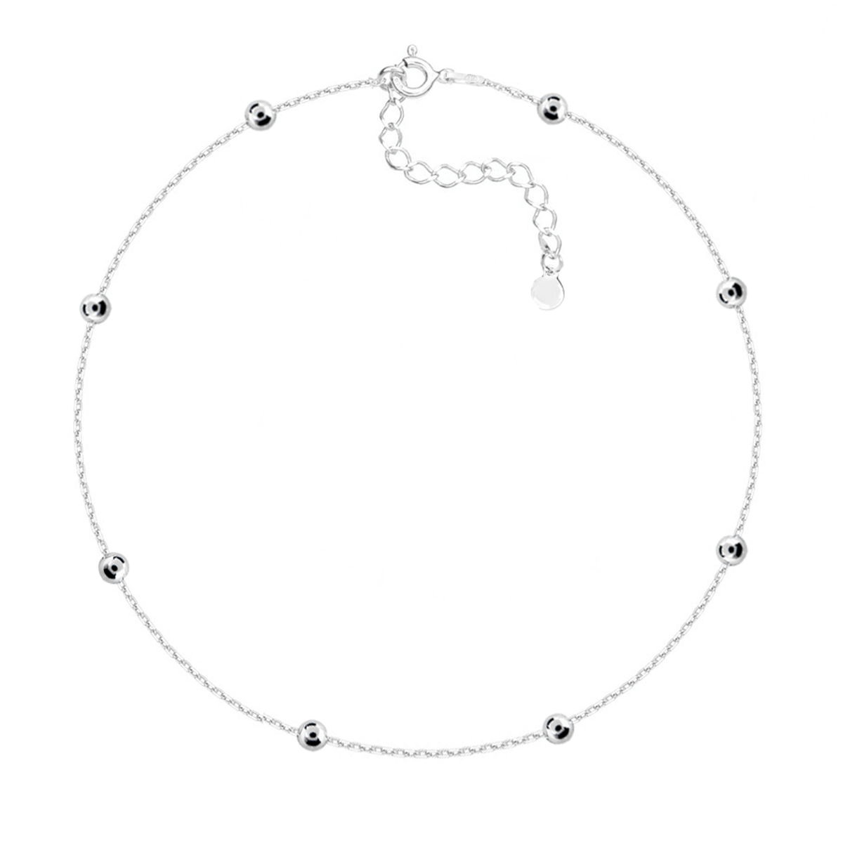 Bransoletka na nogę/ kostkę kulki