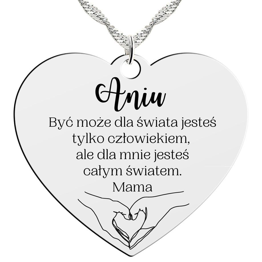 Naszyjnik - Dla mnie całym światem