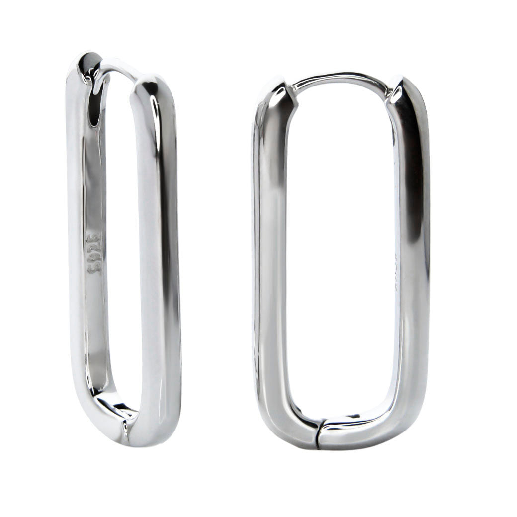 Kolczyki elipsy clickery 31mm