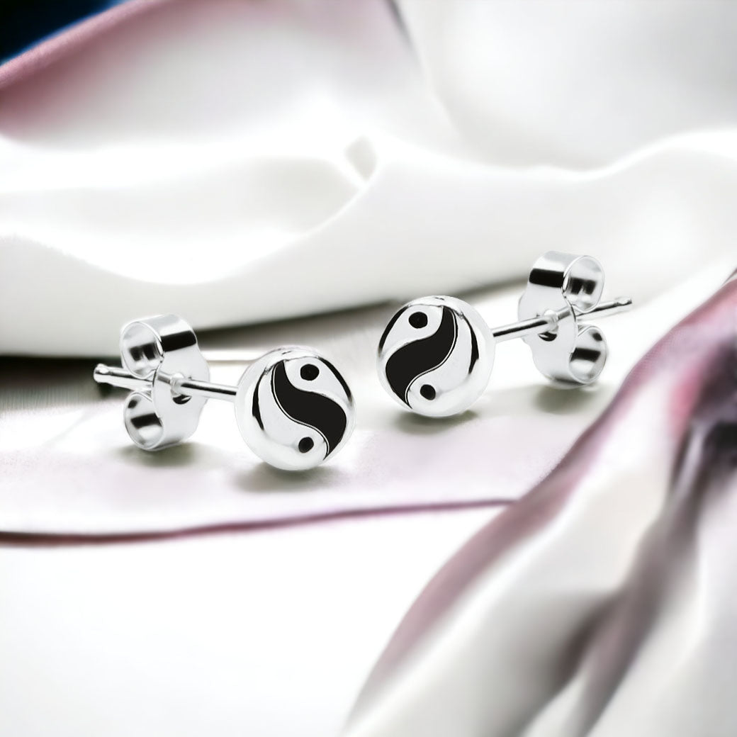 Kolczyki Yin Yang
