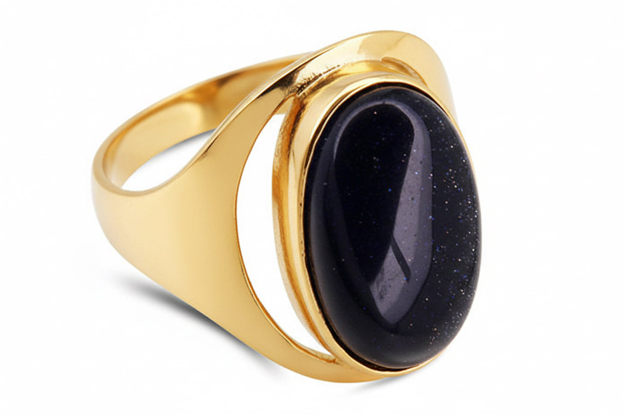 Pierścionek z nocą kairu 20x11mm