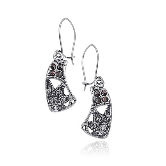 Kolczyki z markazytami