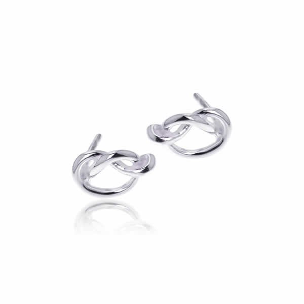 Kolczyki węzeł nieskończoność