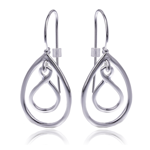 Kolczyki nieskończoność