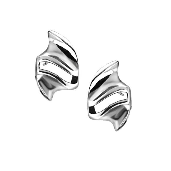 Kolczyki asymetryczne oksydowane