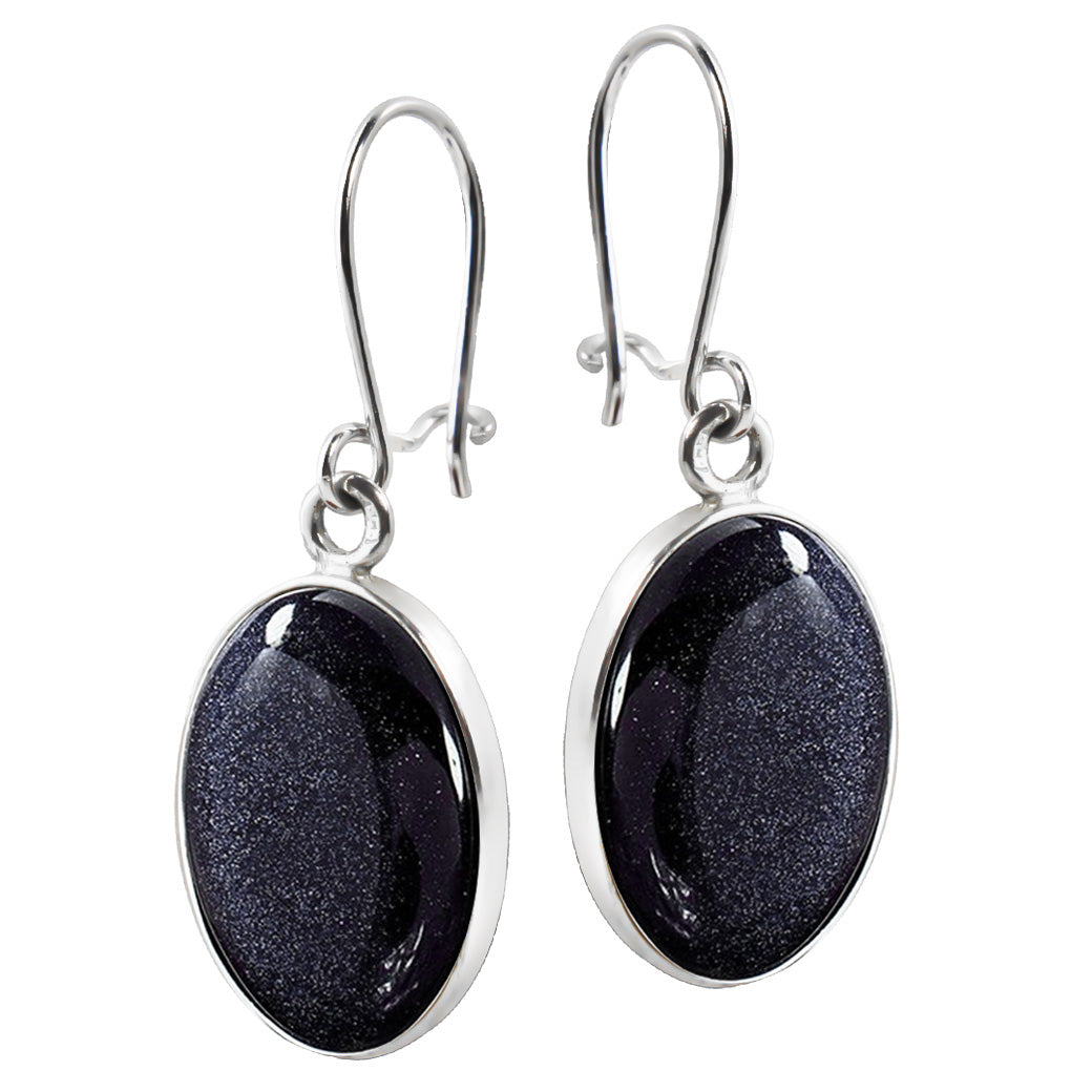 Wiszące kolczyki z nocą kairu 18x12mm Elegancka Alicja