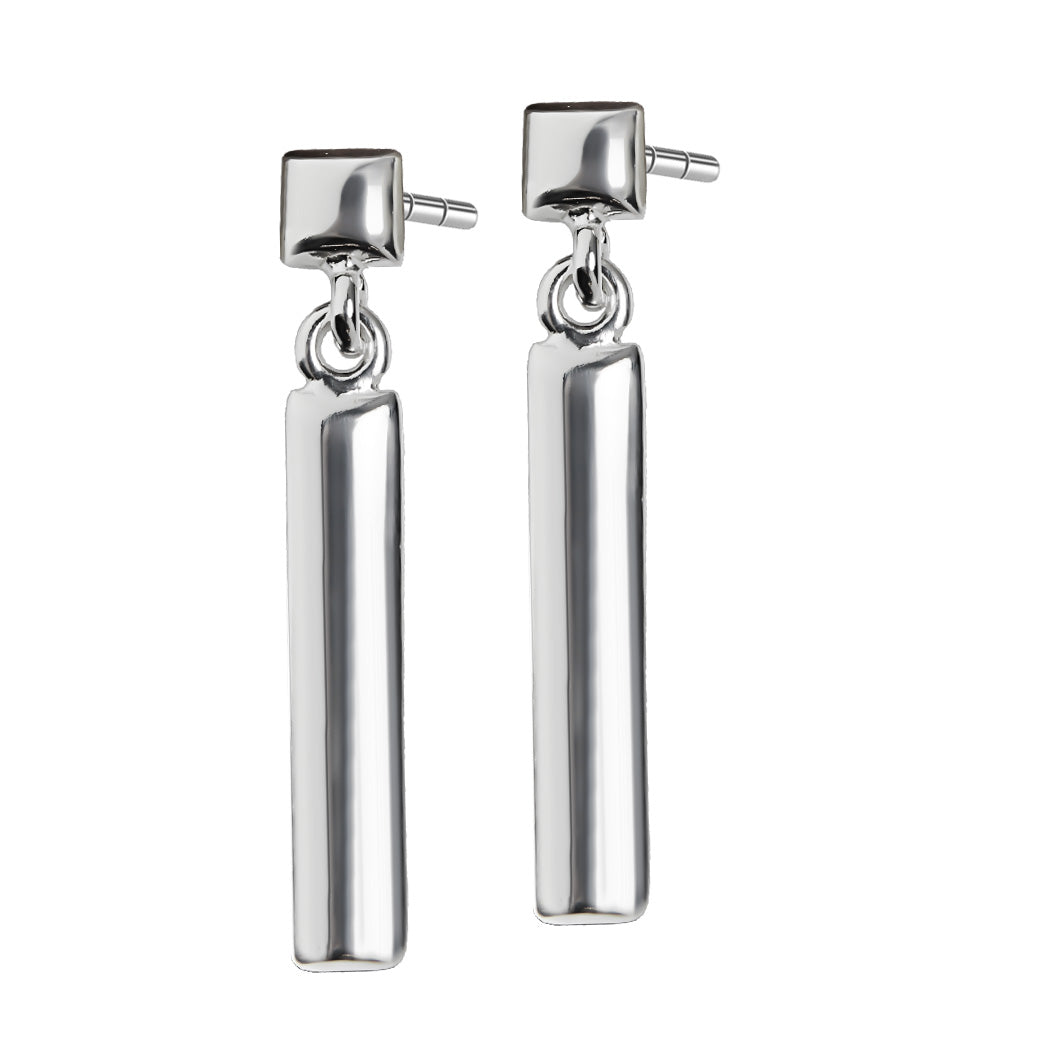 Kolczyki kwadraty i prostokąty Essence