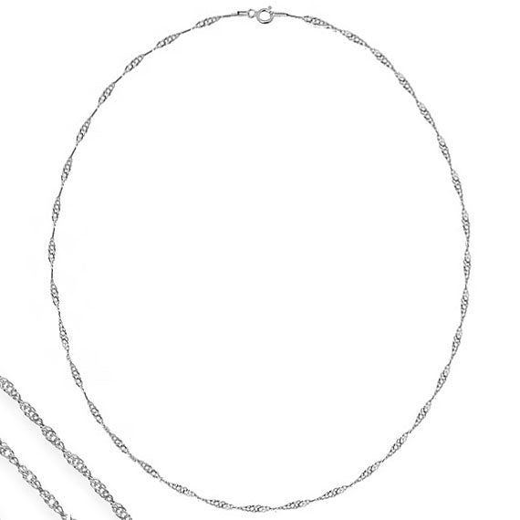 Łańcuszek singapur 38cm