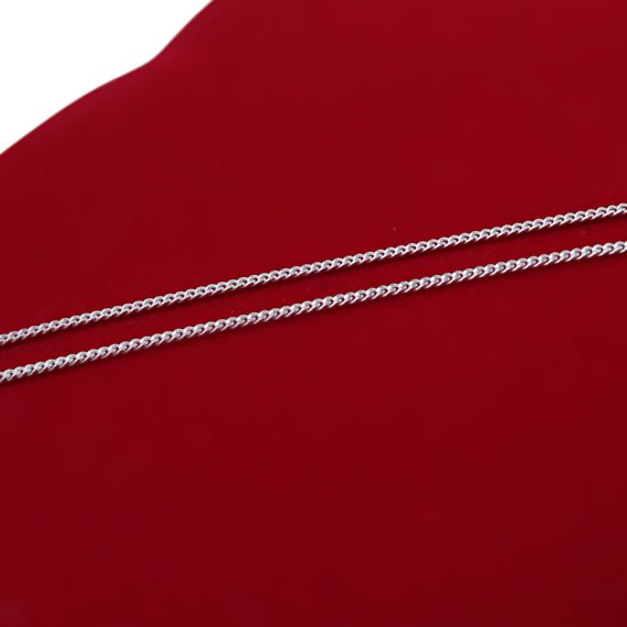 Łańcuszek pancerka 1mm 50cm