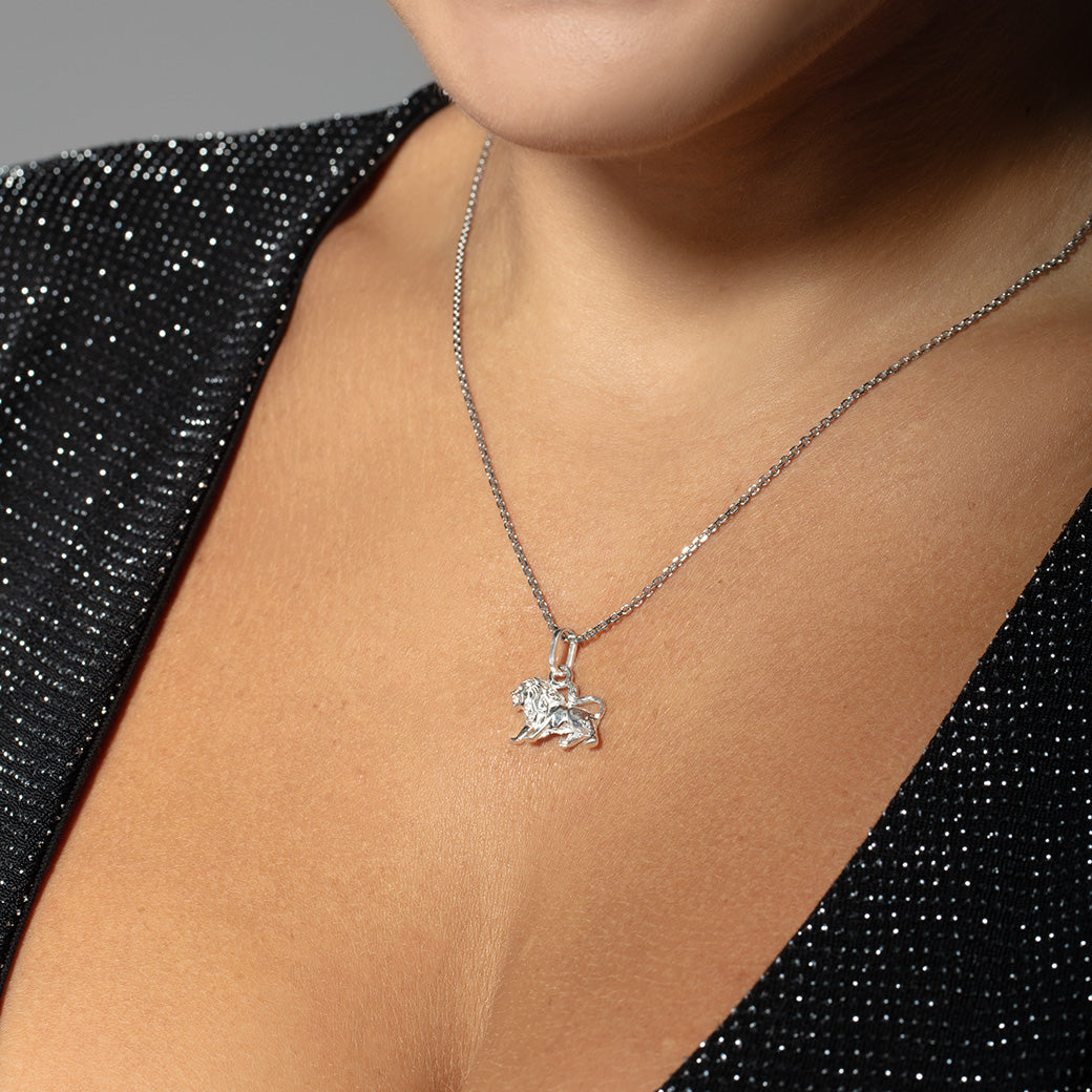 Wisiorek znak zodiaku - lew