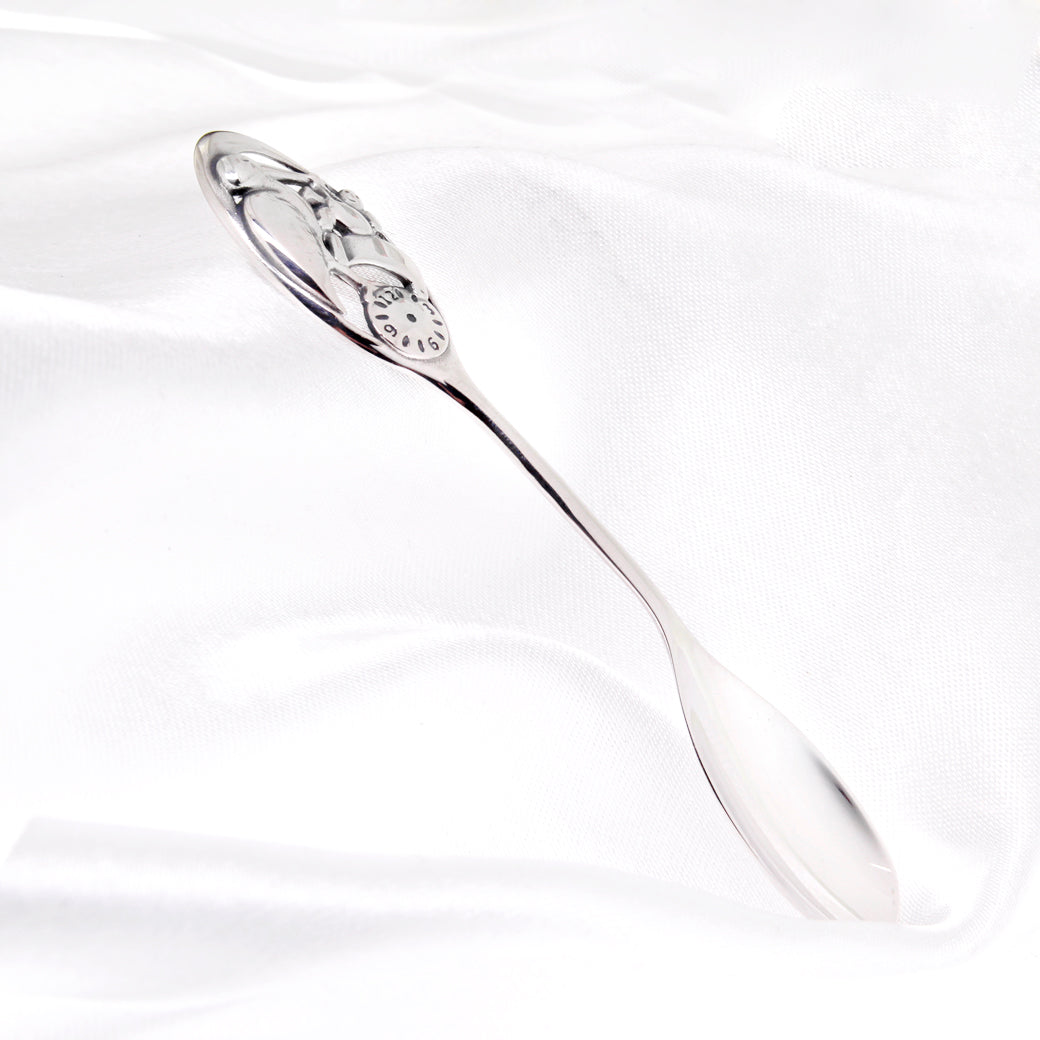 SREBRNA ŁYŻECZKA PREZENT CHRZEST PAMIĄTKA CHRZTU