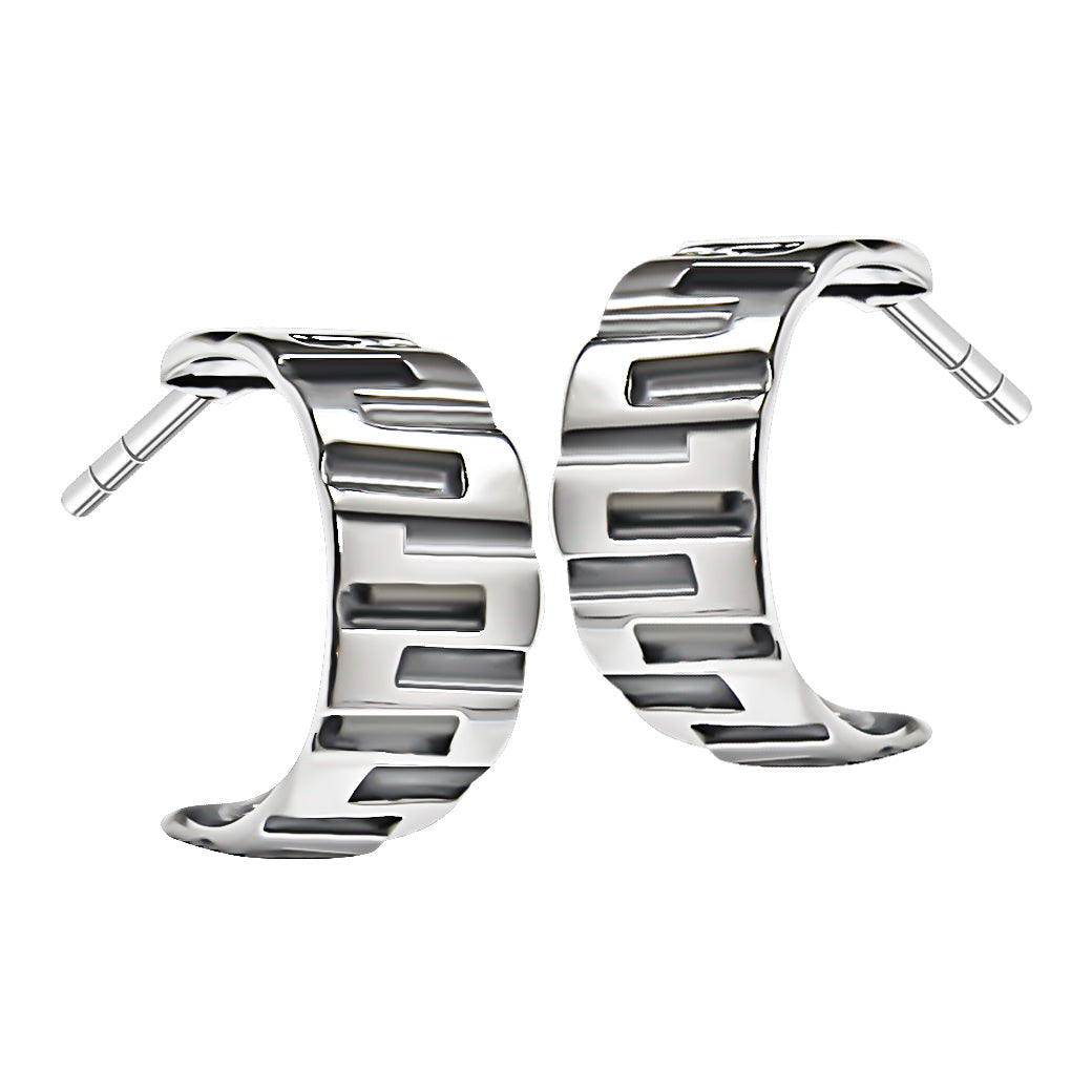 Kolczyki półkoła Rhapsody