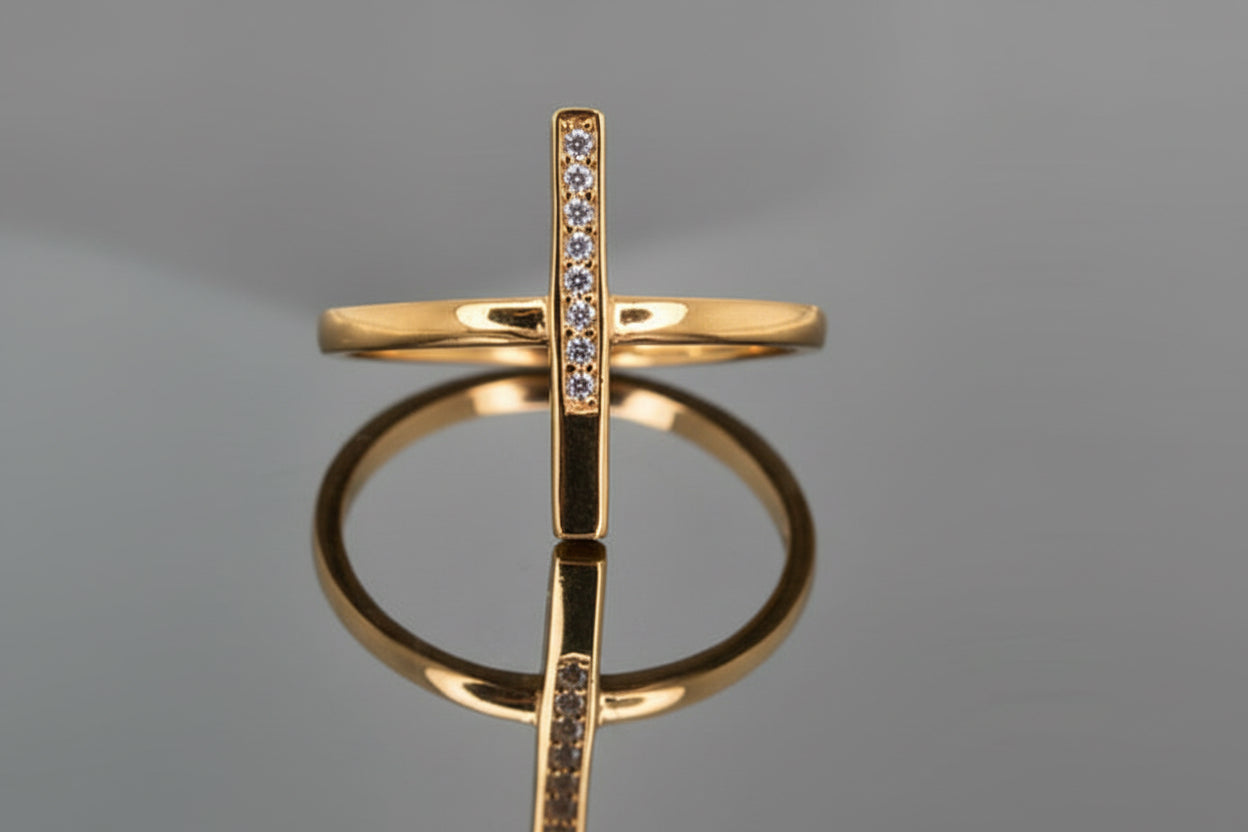 Pierścionek minimalistyczny