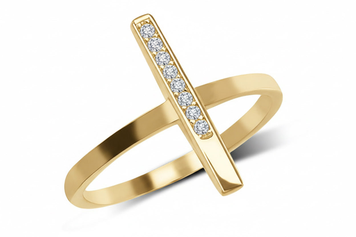 Pierścionek minimalistyczny