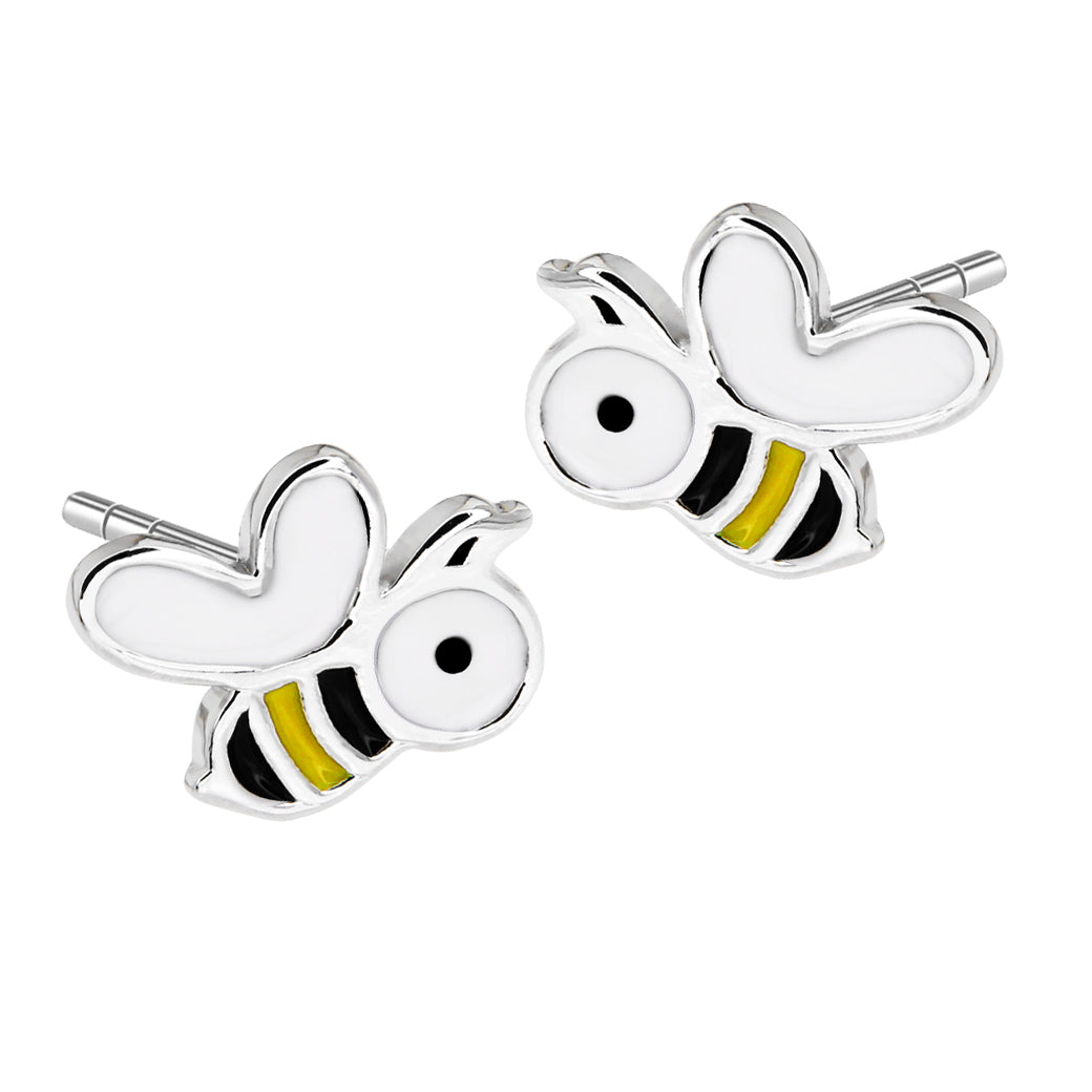 Dziecięce kolczyki pszczółki