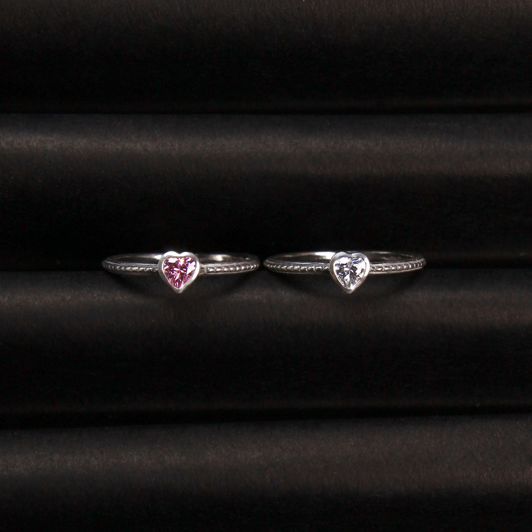 Pierścionek z sercem