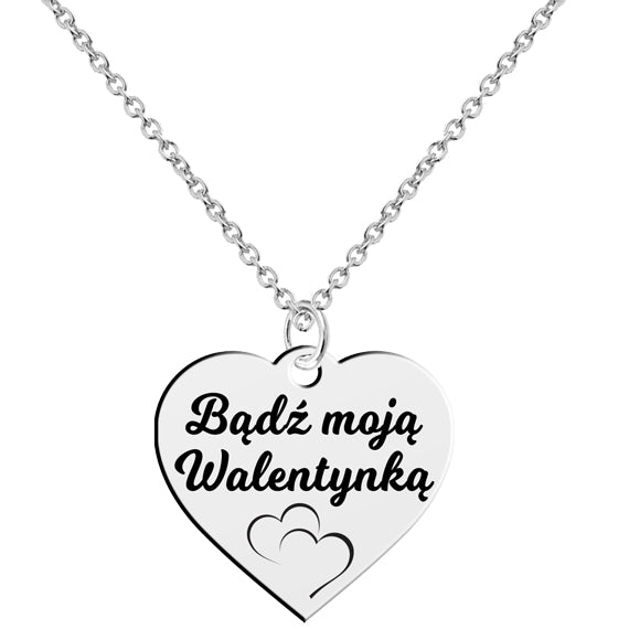 Naszyjnik Bądź moją Walentynką