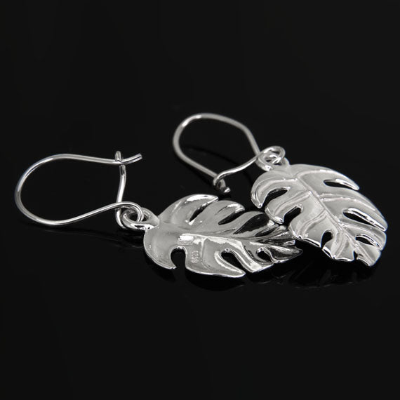 Kolczyki monstery wiszące