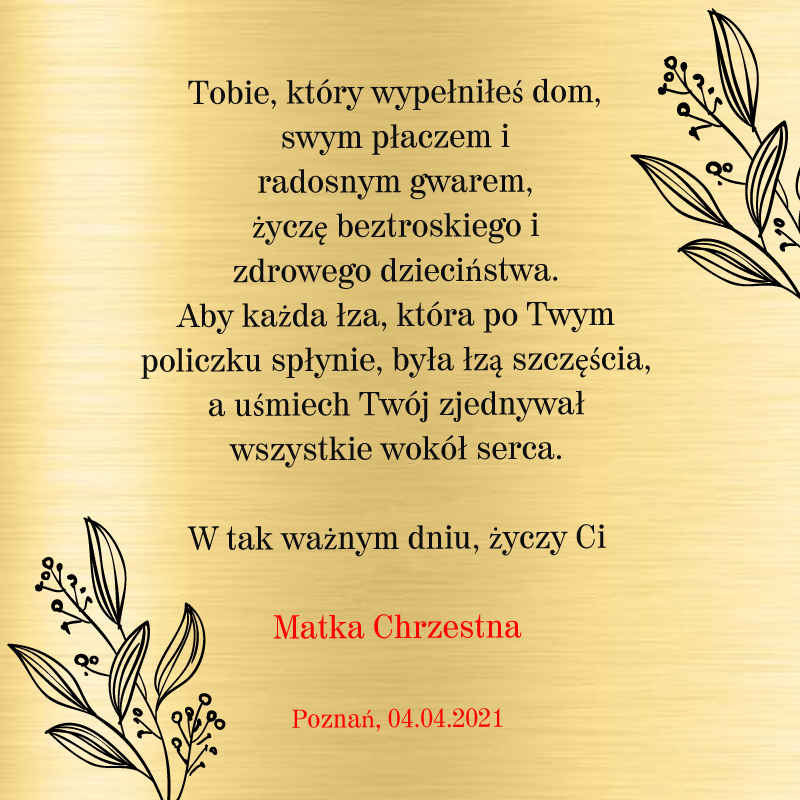 Smoczek srebrny Pamiątka Chrztu/Narodzin