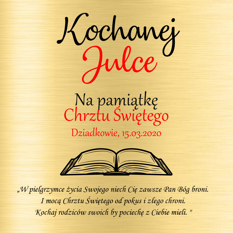 Łyżeczka srebrna Pamiątka Chrztu/Narodzin