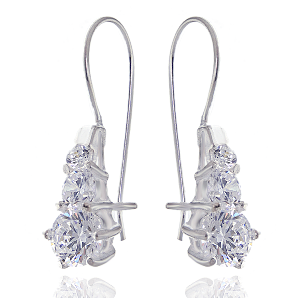 Kolczyki z cyrkoniami