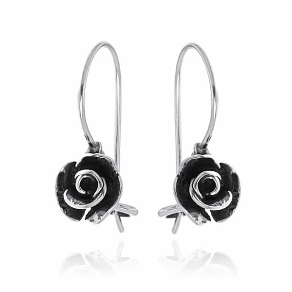 Kolczyki róże bigiel