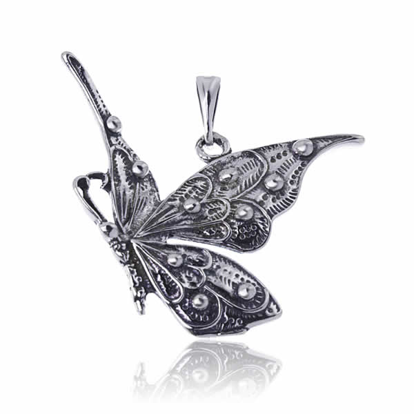 Wisiorek skrzydło motyla