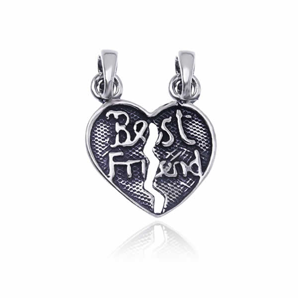 Wisiorek serce łamane Best Friend