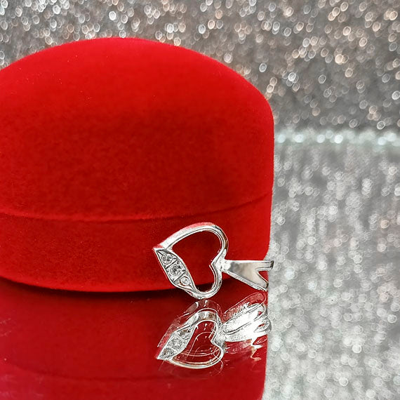 Zawieszka SERCE z łańcuszkiem KOMPLET