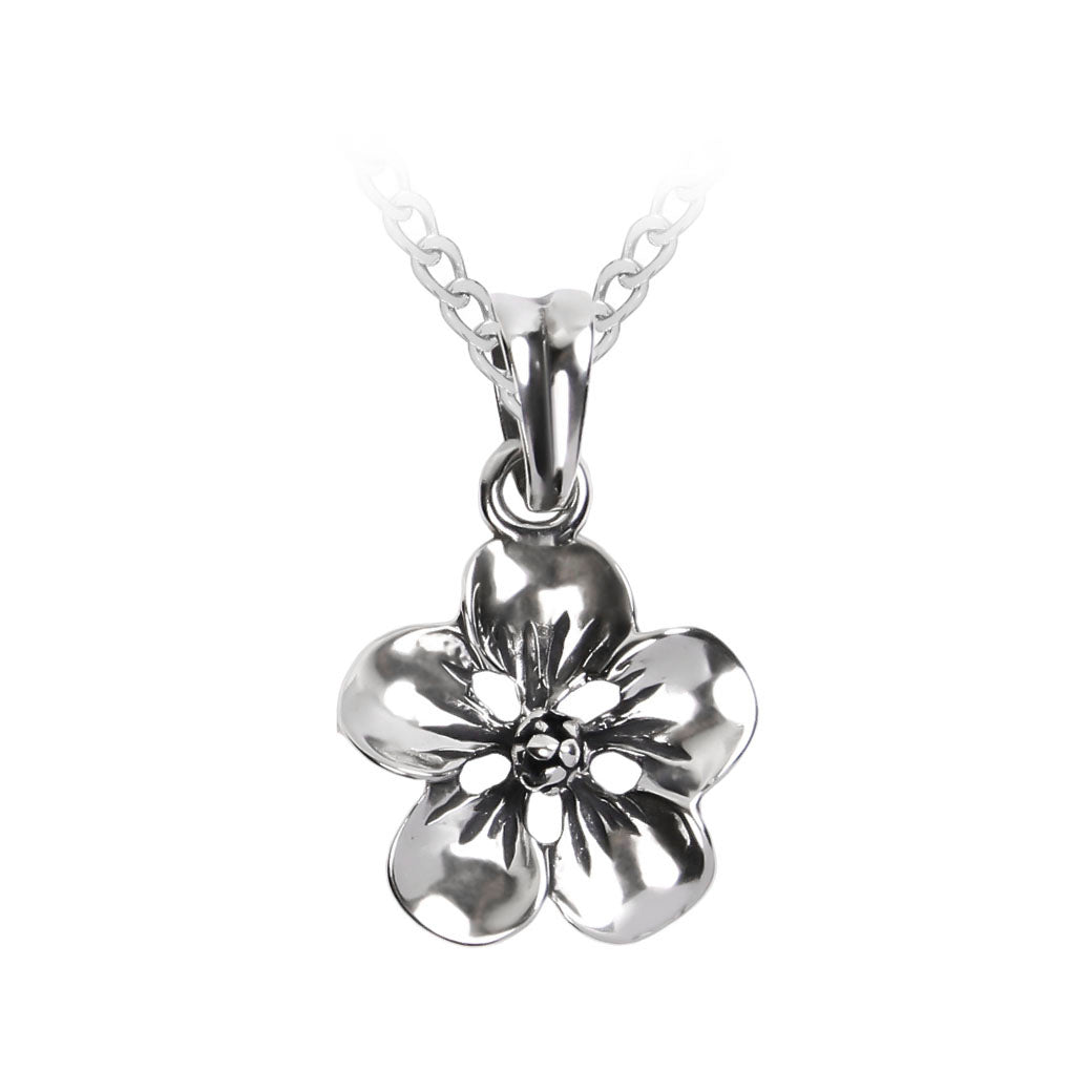 Wisiorek kwiatek z dużymi płatkami