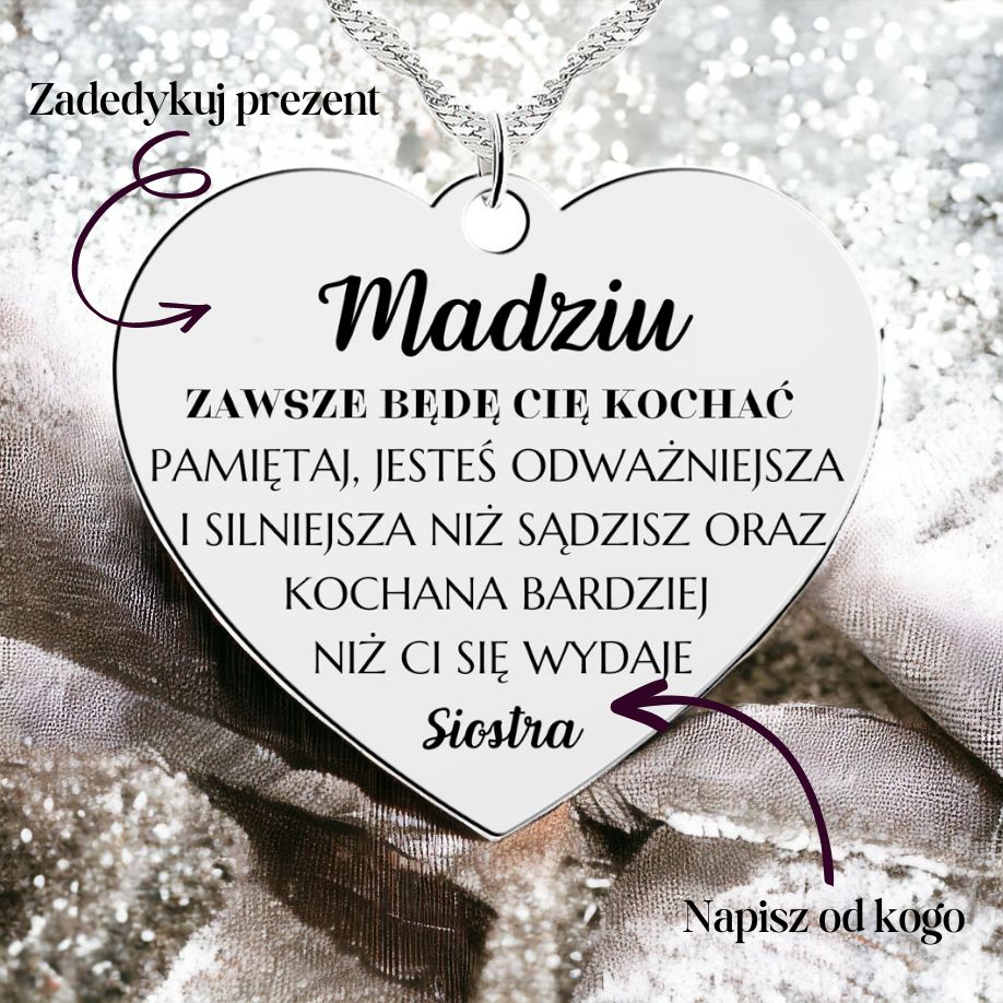 Naszyjnik - Zawsze będę Cię kochać