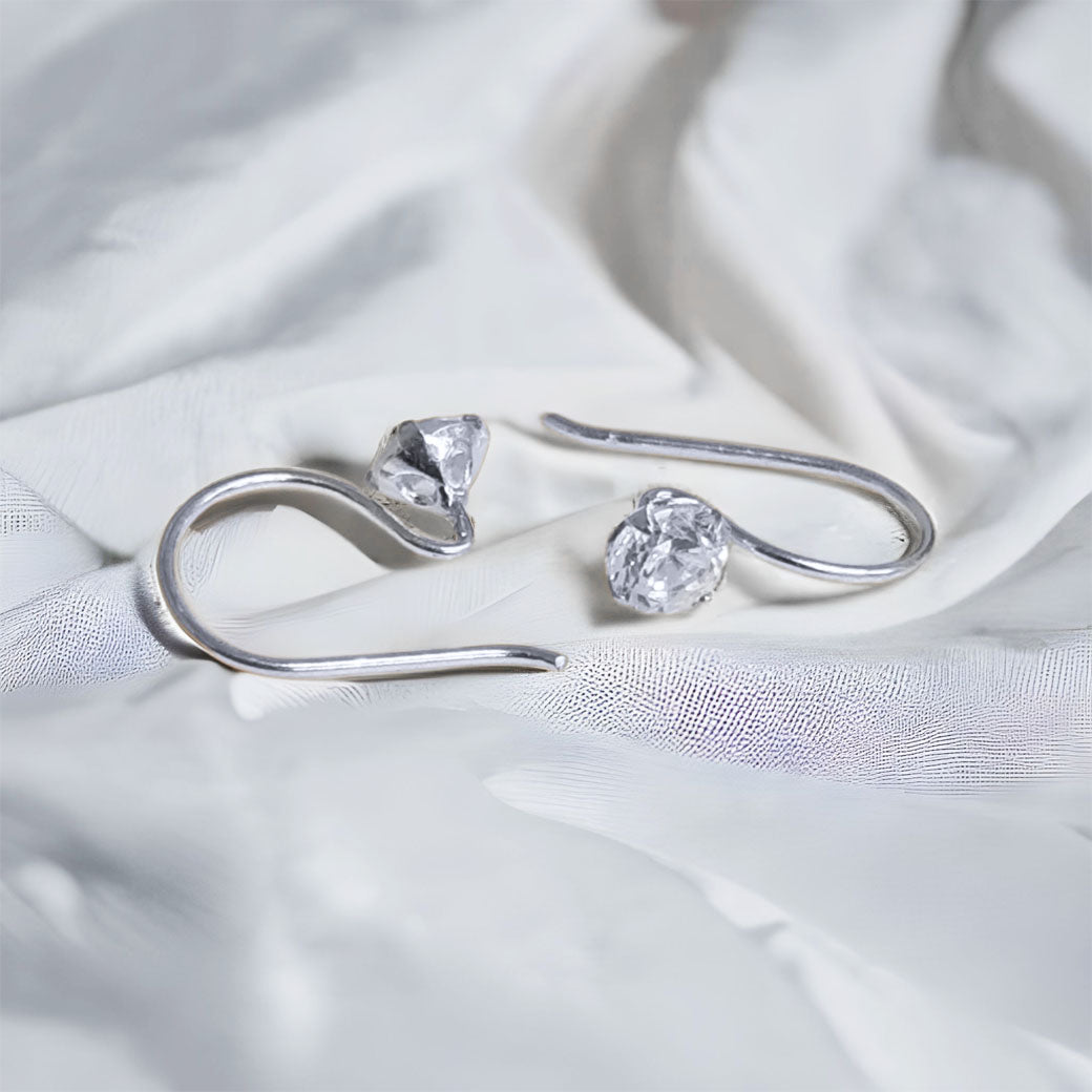 Dziecięce kolczyki z cyrkonią