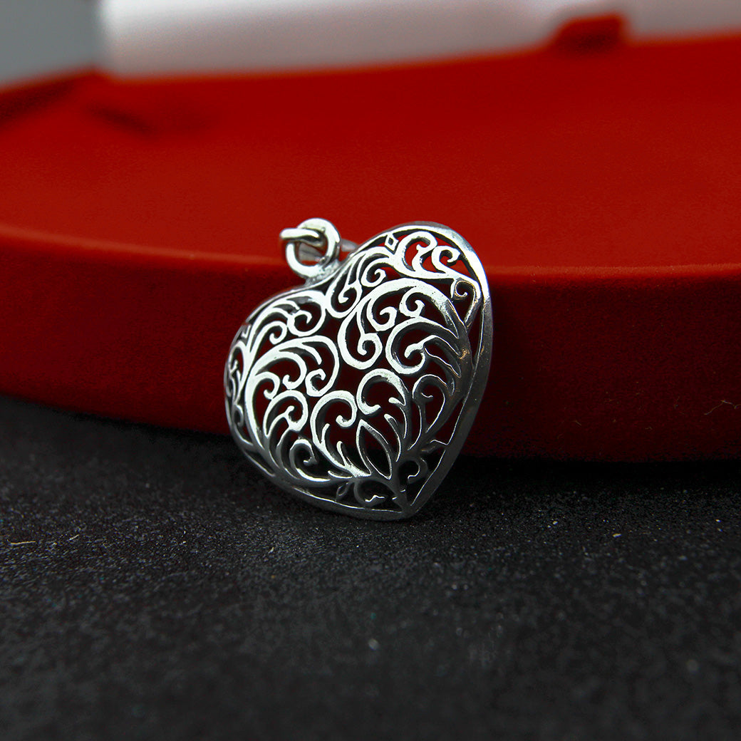 Wisiorek połowa dużego serca