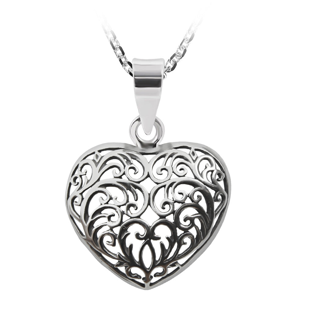 Wisiorek połowa dużego serca