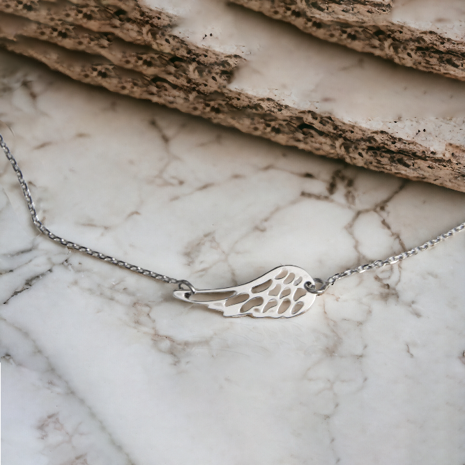 Bransoletka ze skrzydłem