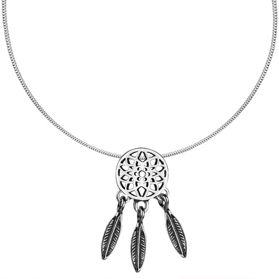 Naszyjnik z łapaczem snów