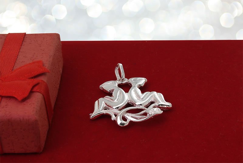 Wisiorek znak zodiaku - bliźnięta