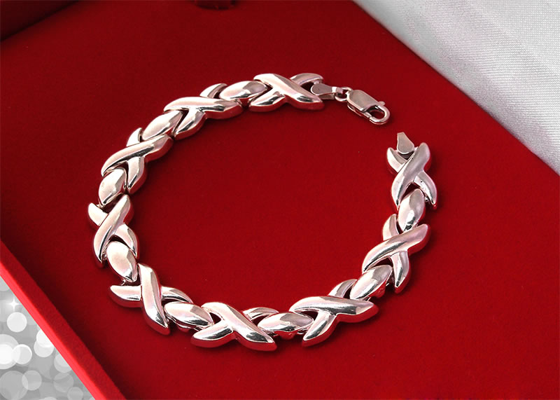 Bransoletka X krzyżyki