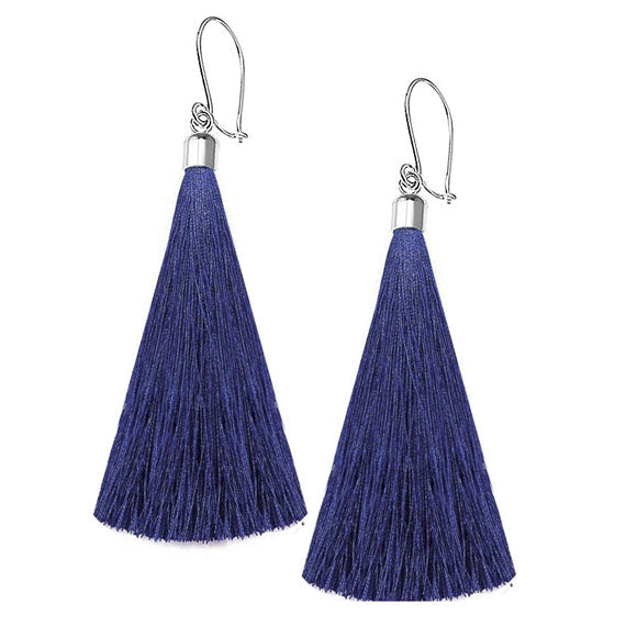 Chwosty jedwabne niebieskie