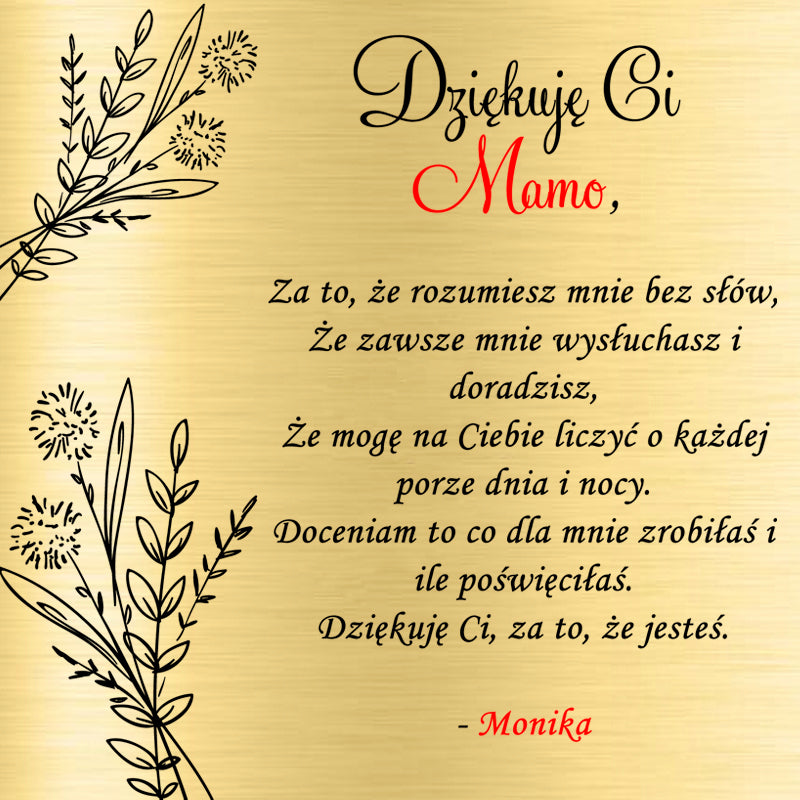 Pudełko z grawerem - Dla mamy