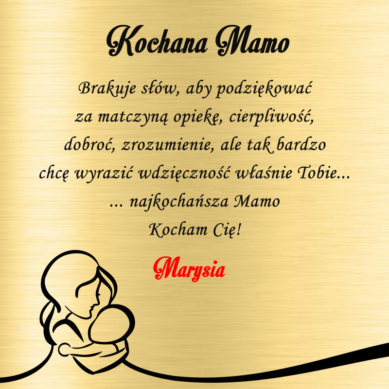 Pudełko z grawerem - Dla mamy