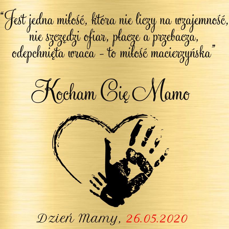 Pudełko z grawerem - Dla mamy